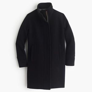 J. CREW stadium-cloth cocoon coat in 00P